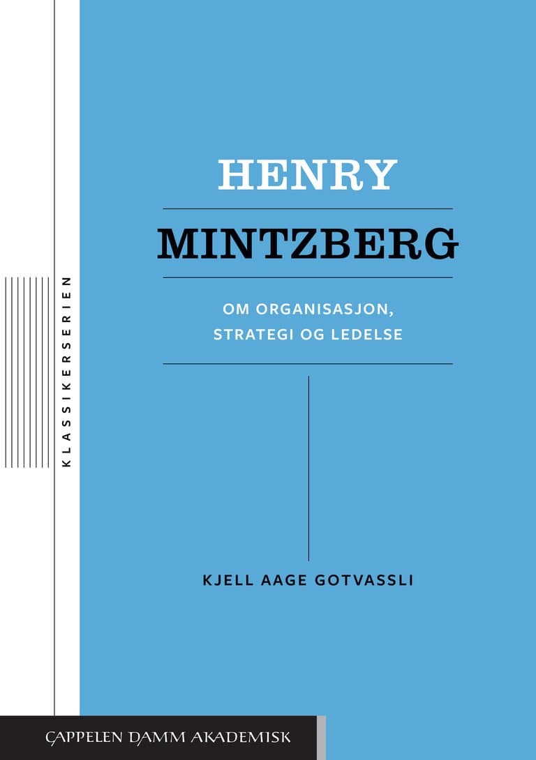 Omslag Henry Mintzberg av Kjell Aage Gotvassli (Ebok)