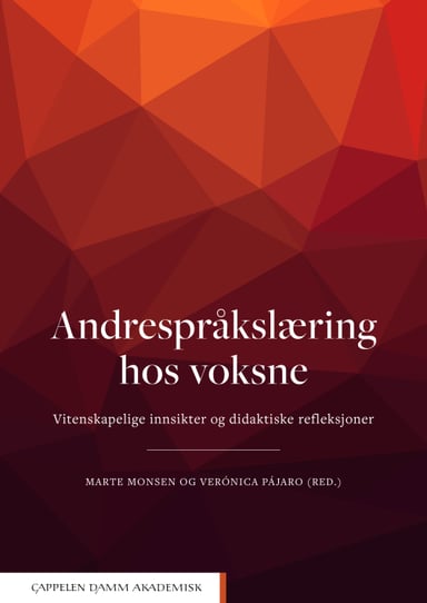 Omslag av "Andrespråkslæring hos voksne"