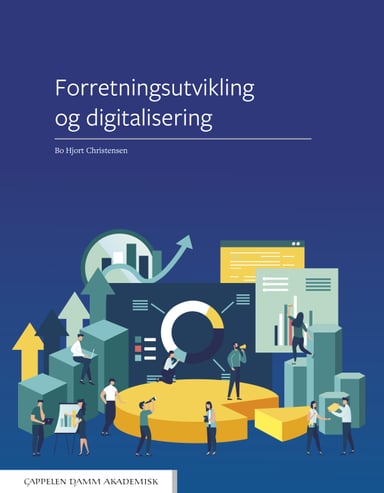 Omslag av "Forretningsutvikling og digitalisering"
