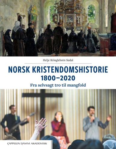 Omslag av "Norsk kristendomshistorie 1800–2020"