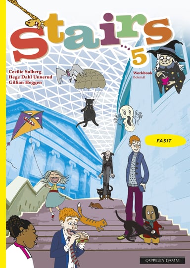 Omslag av "Stairs 5 Utgave 2 Fasit Workbook"