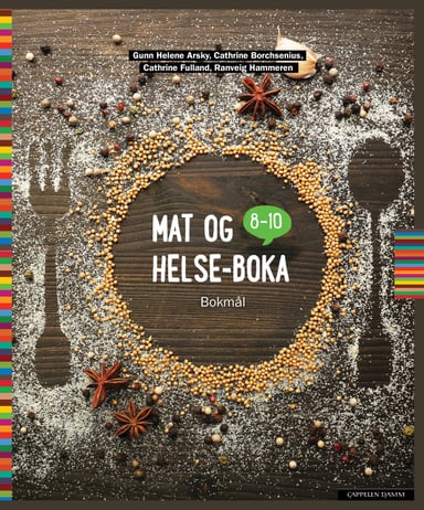 Omslag av "Mat og helse-boka"