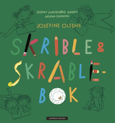 Omslag av "Josefine Olsens Skrible & Skrablebok"