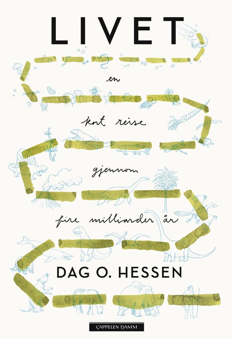 Omslag Livet av Dag O. Hessen (Innbundet)