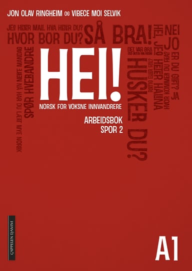Omslag av "Hei! A1 Arbeidsbok spor 2"