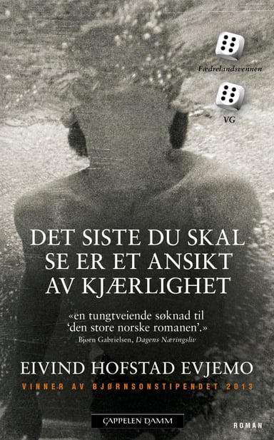 Omslag av "Det siste du skal se er et ansikt av kjærlighet"