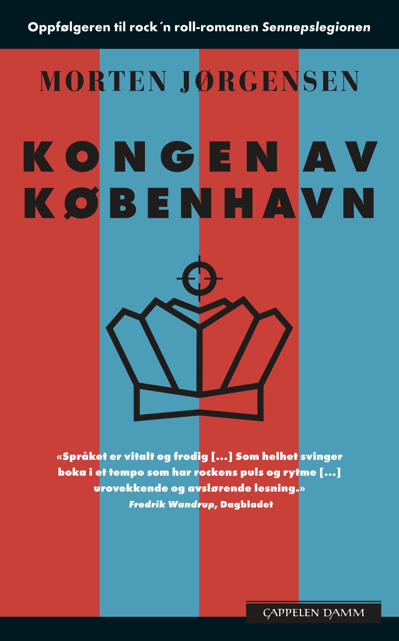 Omslag Kongen av København av Morten Jørgensen (Heftet)