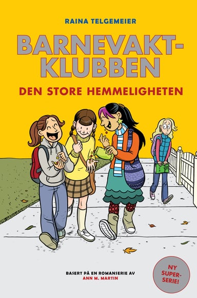 Omslag av "Barnevaktklubben 2: Den store hemmeligheten"