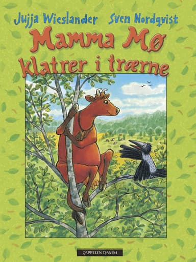 Mamma Mø klatrer i trærne