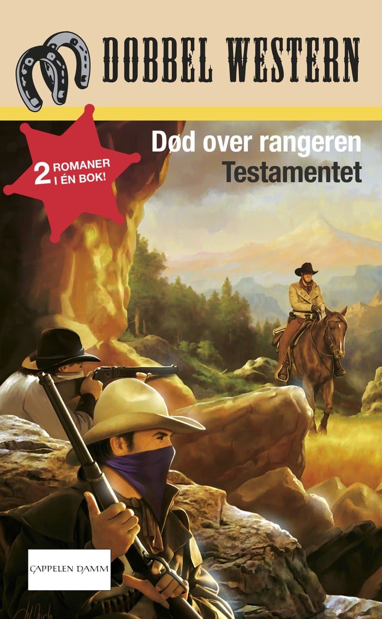Omslag Død over rangeren/Testamentet av Jackson Cole/W.C.Tuttle (Heftet)