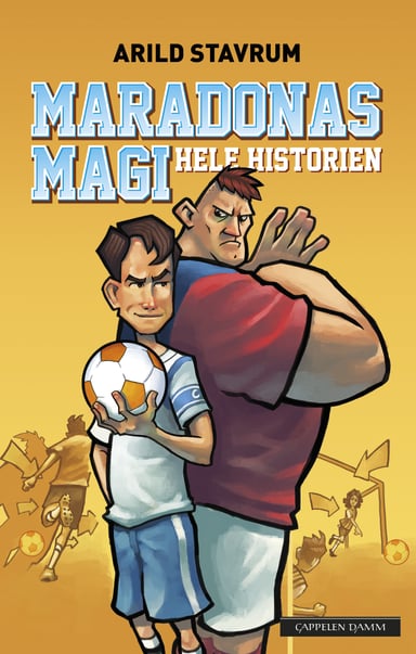 Omslag av "Maradonas magi – hele historien"