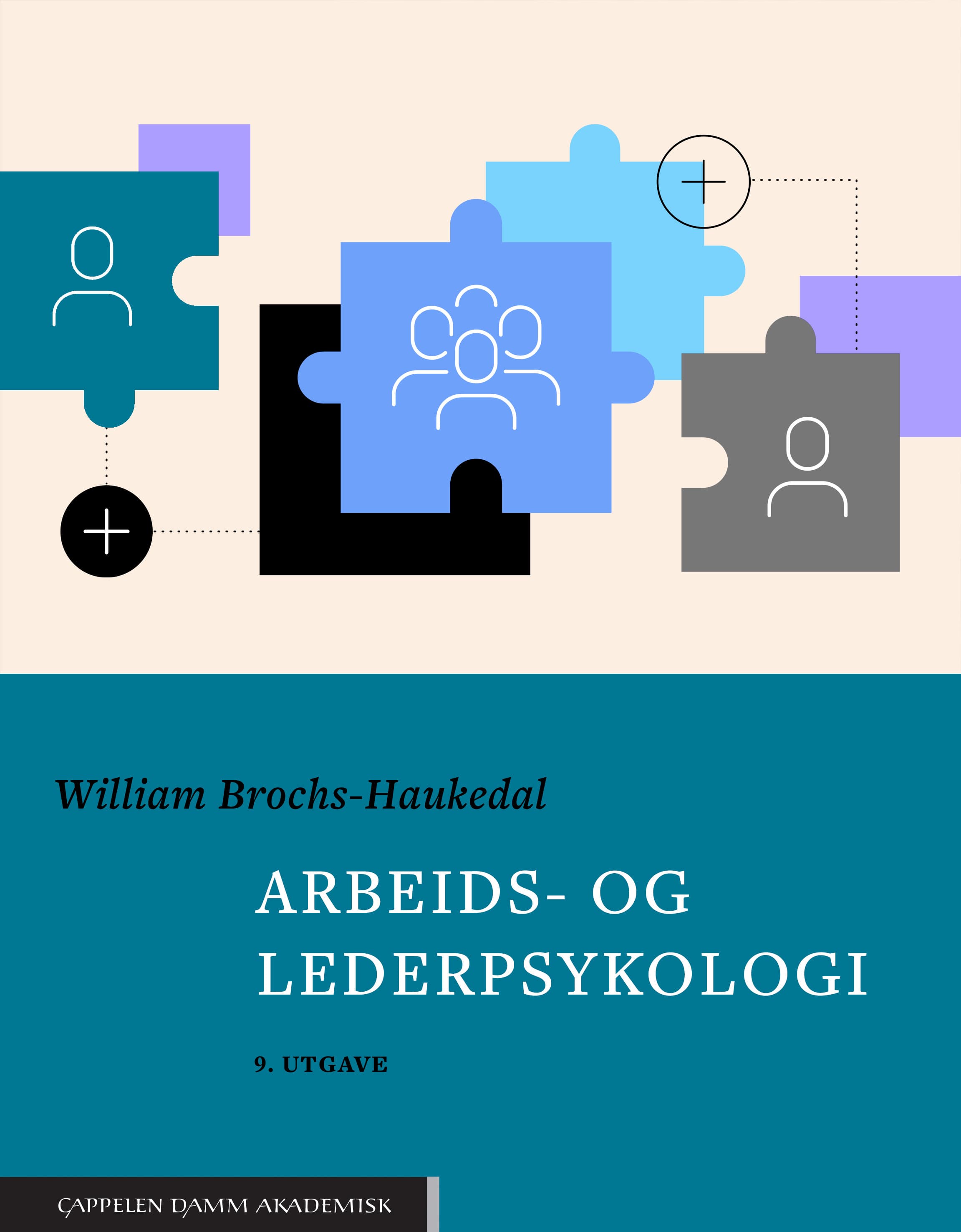 Omslag Arbeids- og lederpsykologi av William Brochs-Haukedal (Ebok)