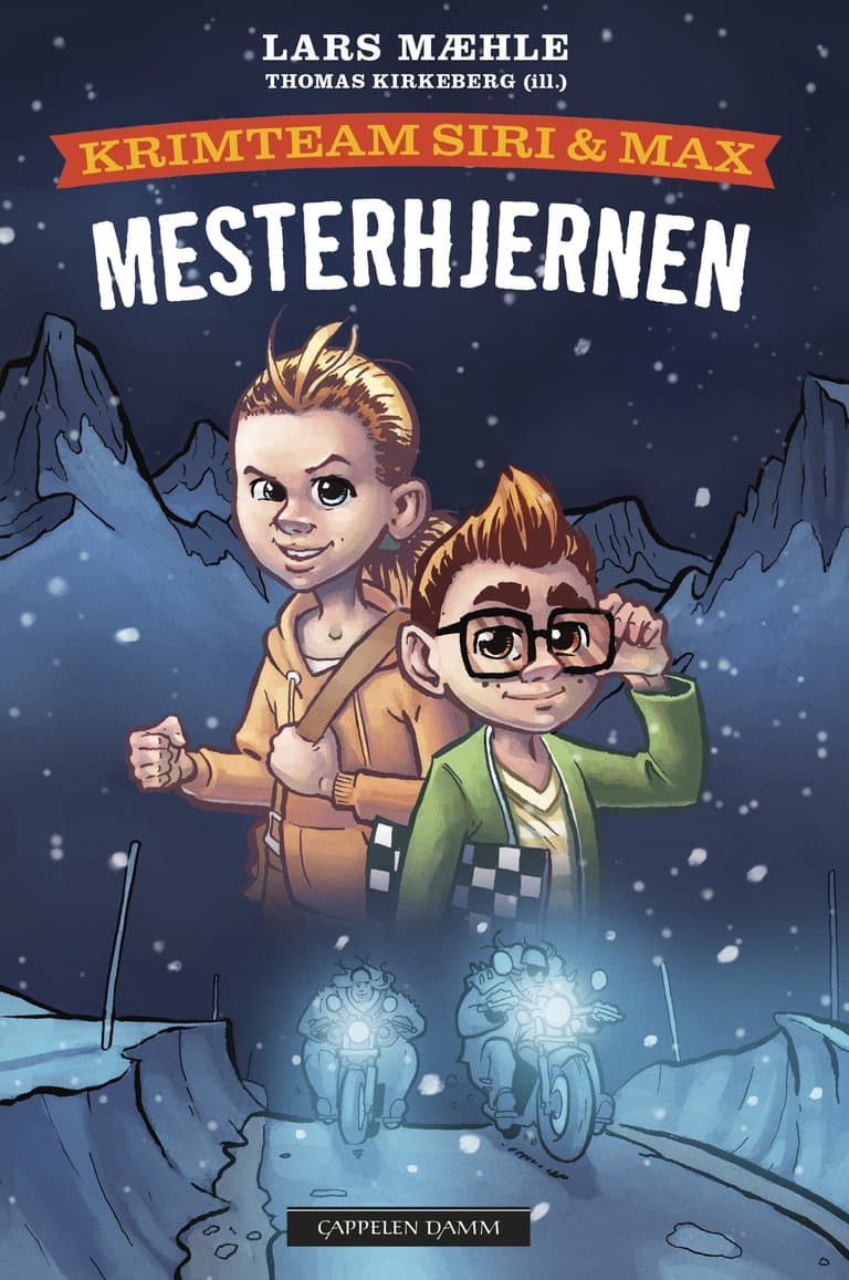 Omslag Mesterhjernen av Lars Mæhle (Heftet)
