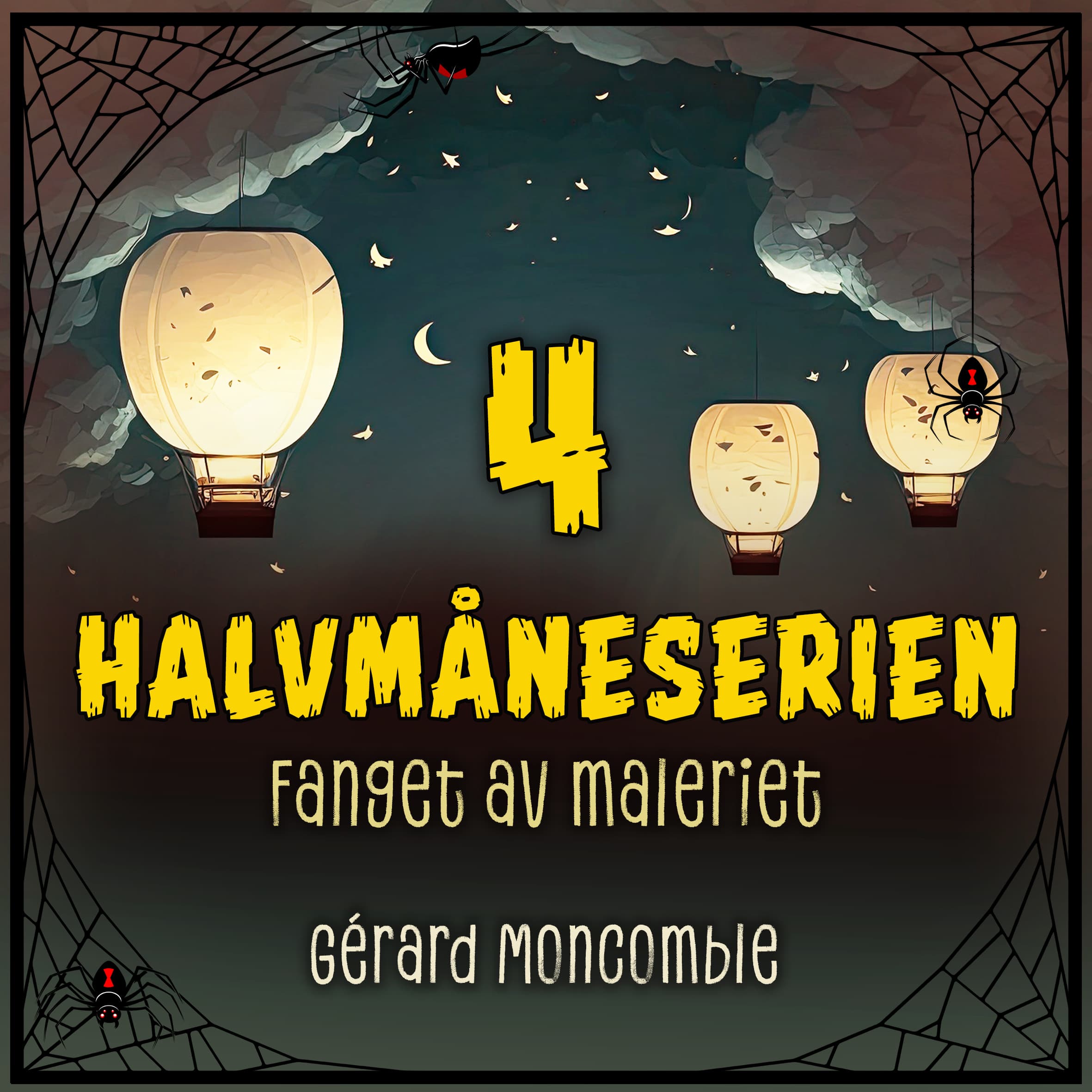 Omslag Fanget av maleriet av Gérard Moncomble (Lydbok)