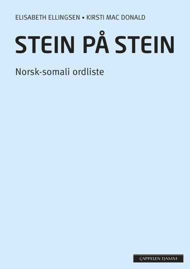 Stein på stein Norsk-somali ordliste (2014)