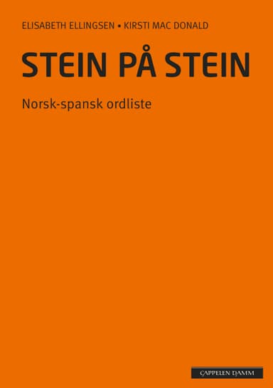 Stein på stein Norsk-spansk ordliste (2014)