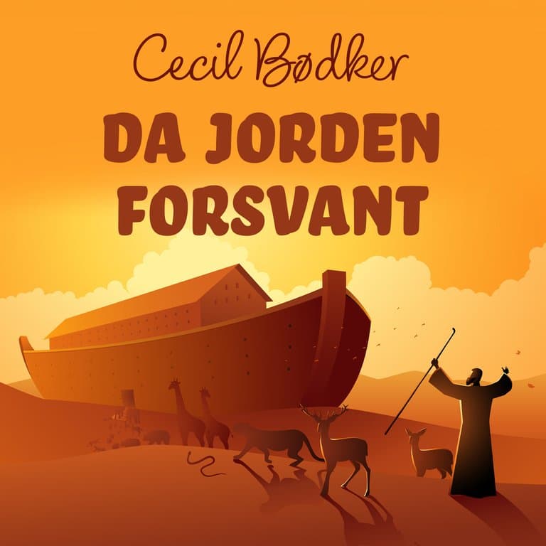 Omslag Da jorden forsvant av Cecil Bødker (Lydbok)