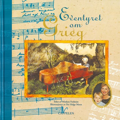 Omslag av "Eventyret om Grieg"