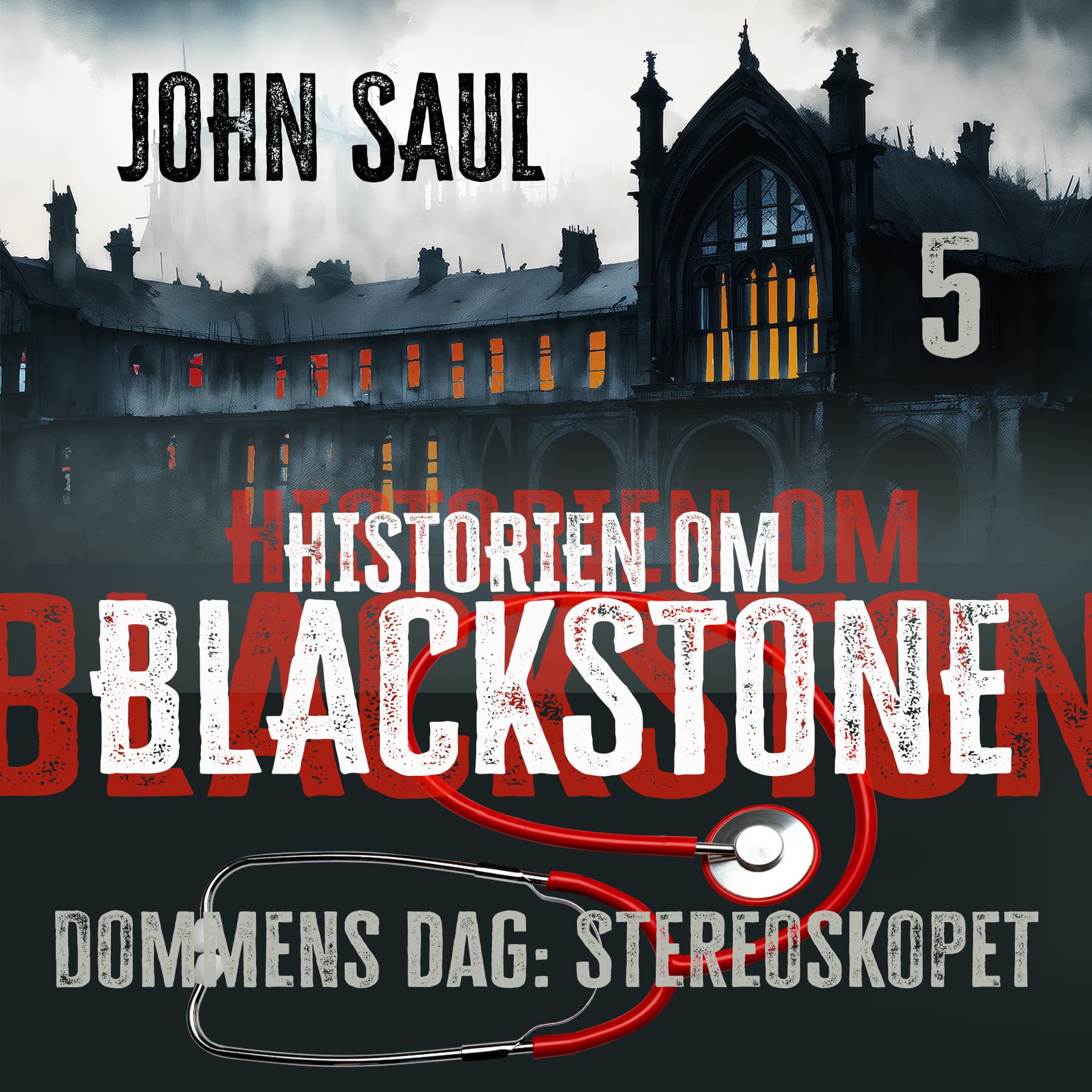 Omslag Dommens dag: Stereoskopet av John Saul (Lydbok)