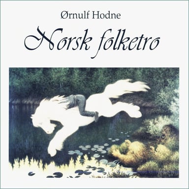 Omslag av "Norsk folketro"