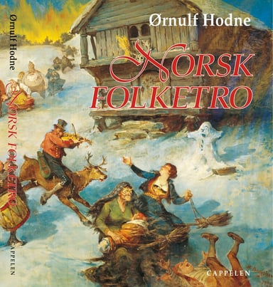 Omslag av "Norsk folketro"