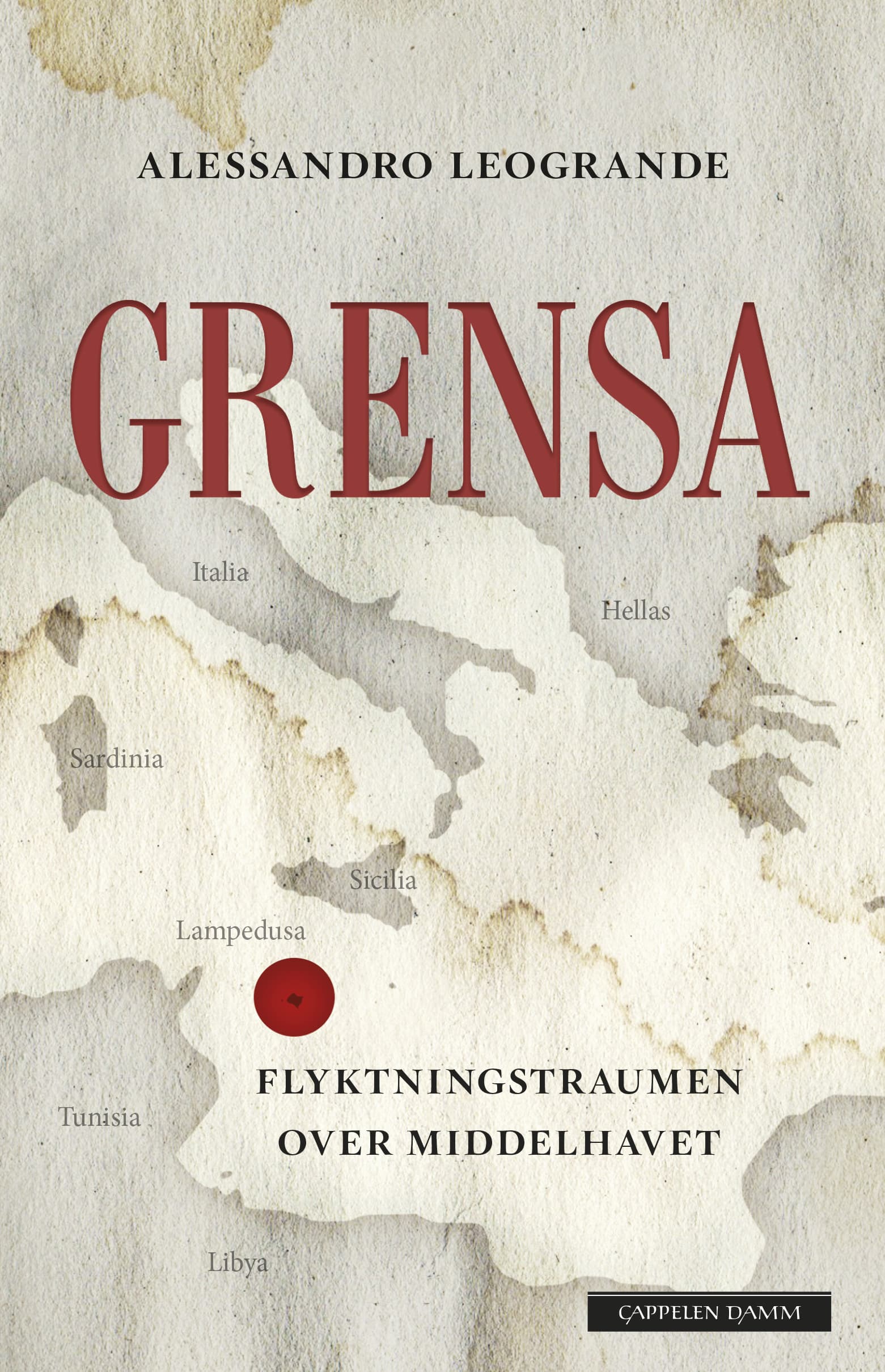 Omslag Grensa av Alessandro Leogrande (Ebok)