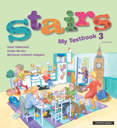 Omslag av "Stairs 3 Utgåve 2 My Textbook"