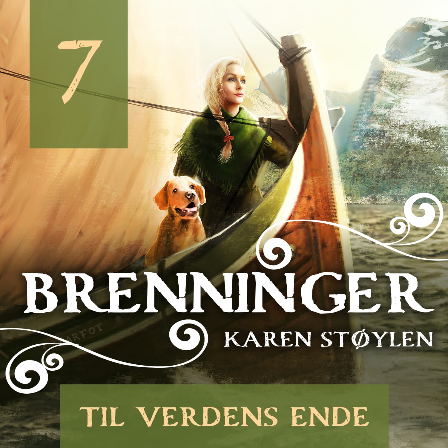Omslag Til verdens ende av Karen Støylen (Lydbok)