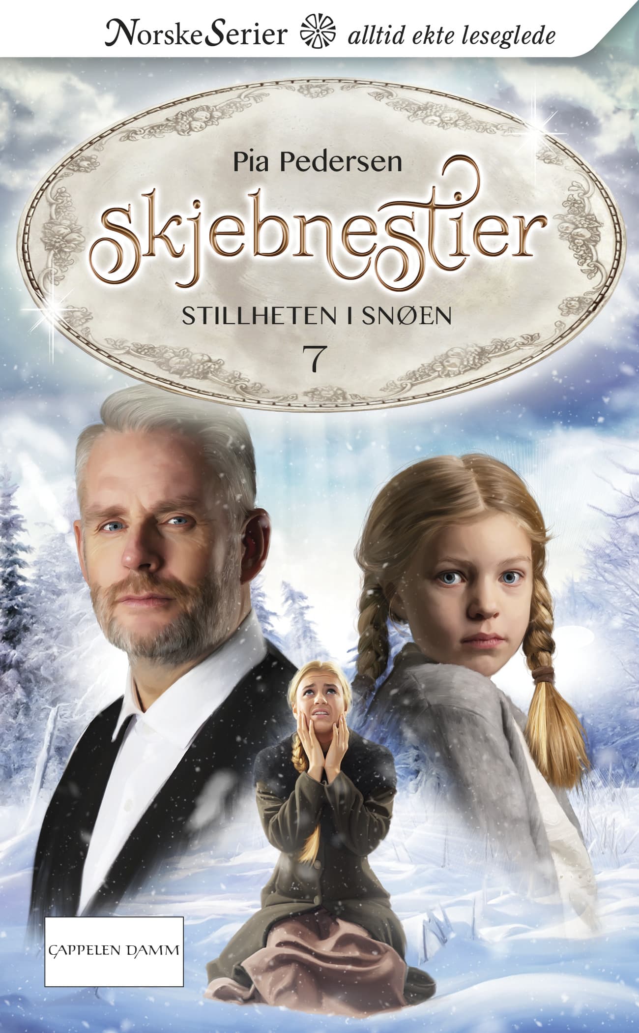Omslag Stillheten i snøen av Pia Pedersen (Ebok)