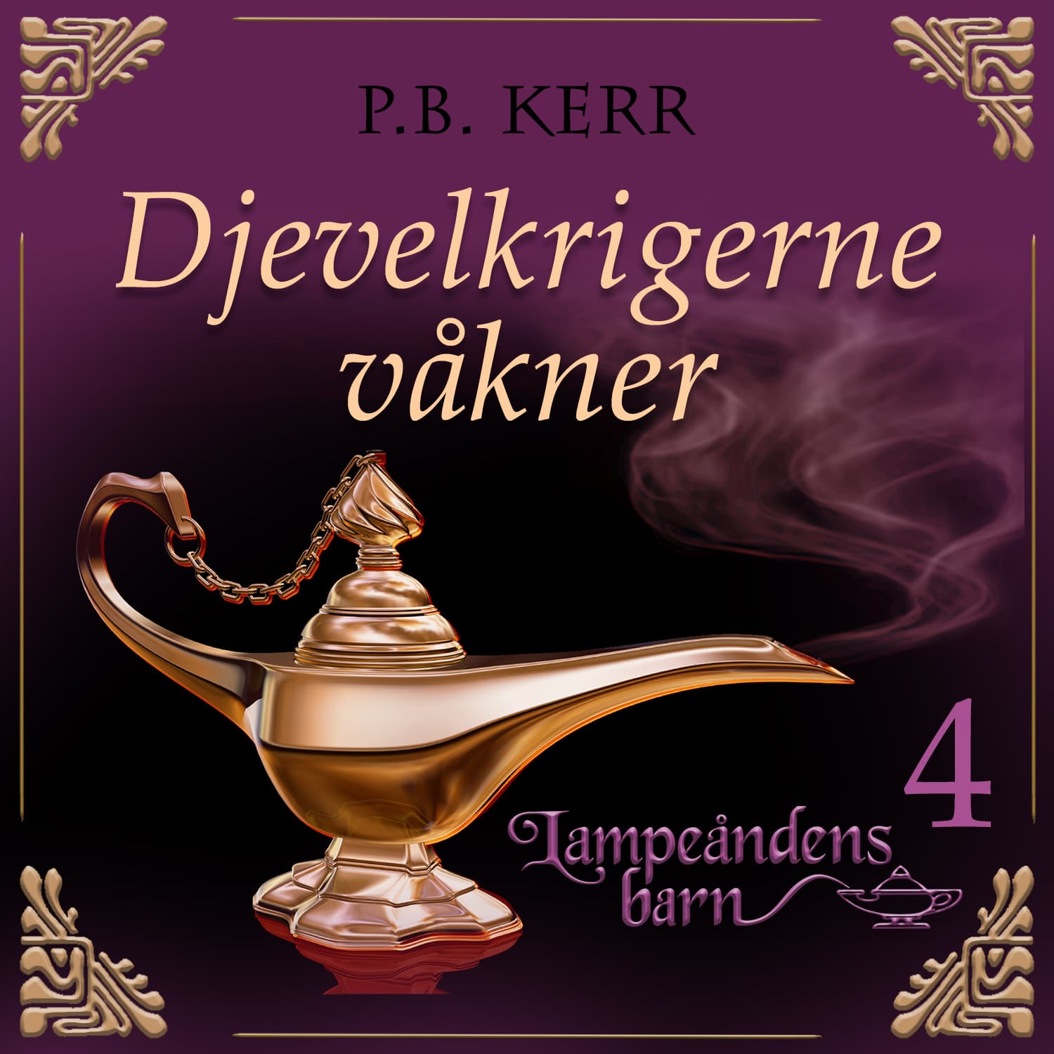 Omslag Djevelkrigerne våkner av P. B. Kerr (Lydbok)