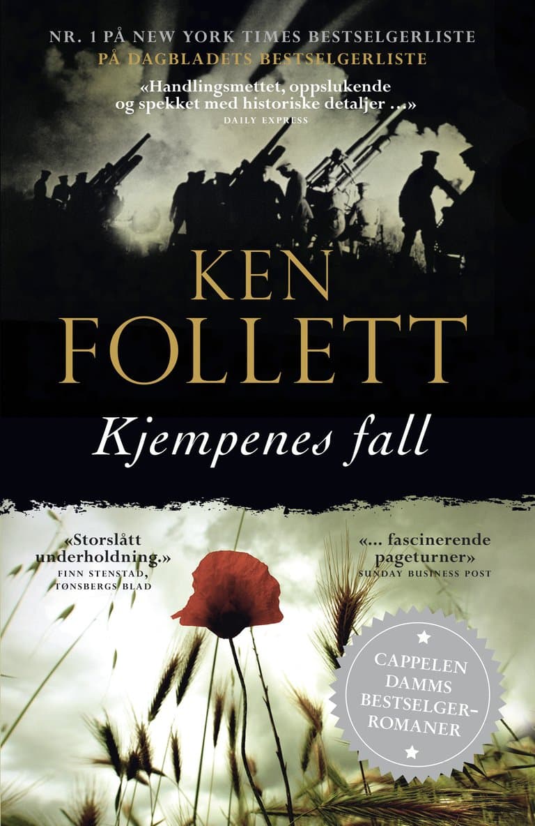 Omslag Kjempenes fall av Ken Follett (Heftet)