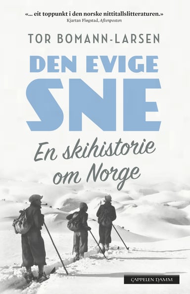 Omslag av "Den evige sne"