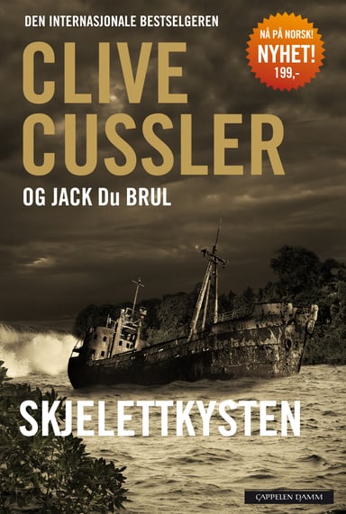 Omslag av "Skjelettkysten"