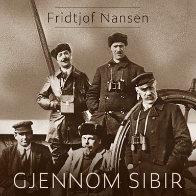 Omslag av "Gjennom Sibir"