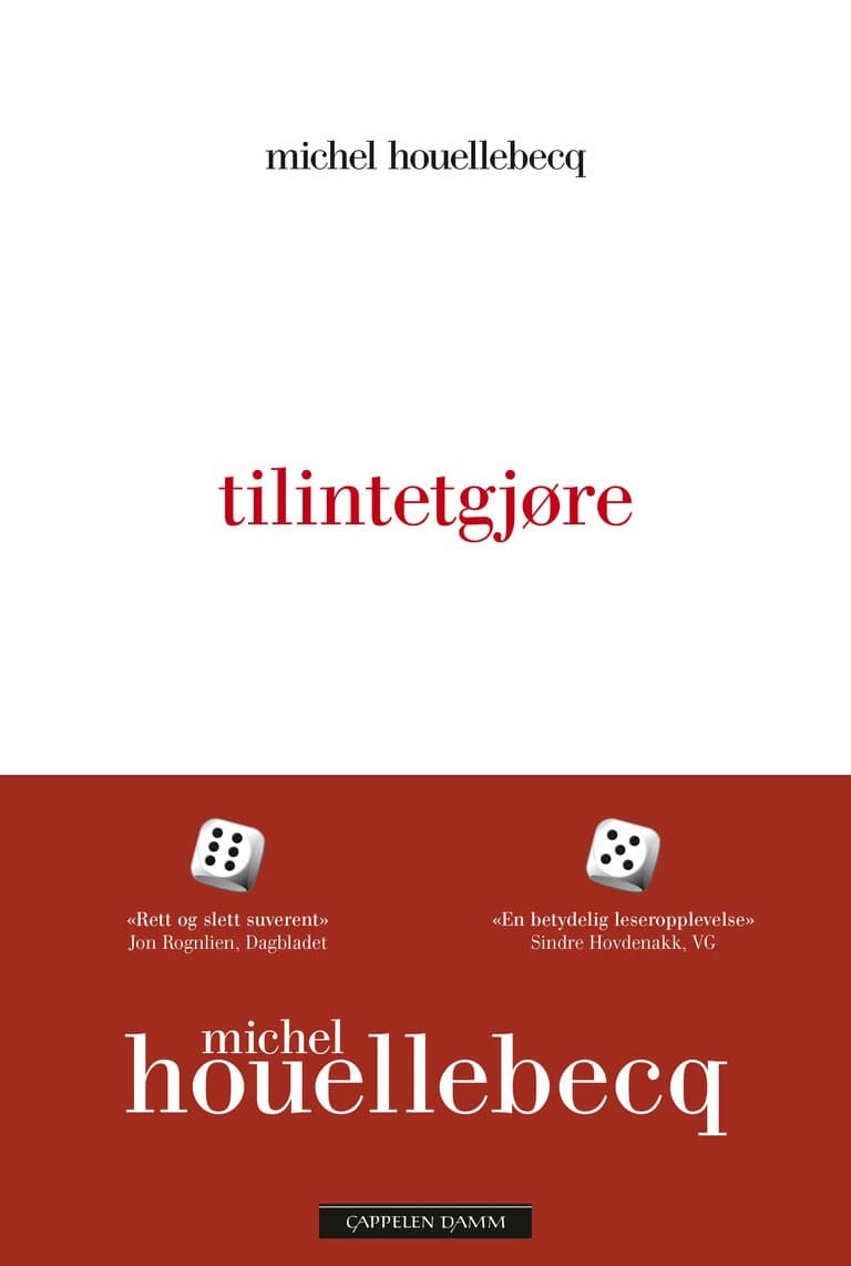 Omslag tilintetgjøre av Michel Houellebecq (Innbundet)
