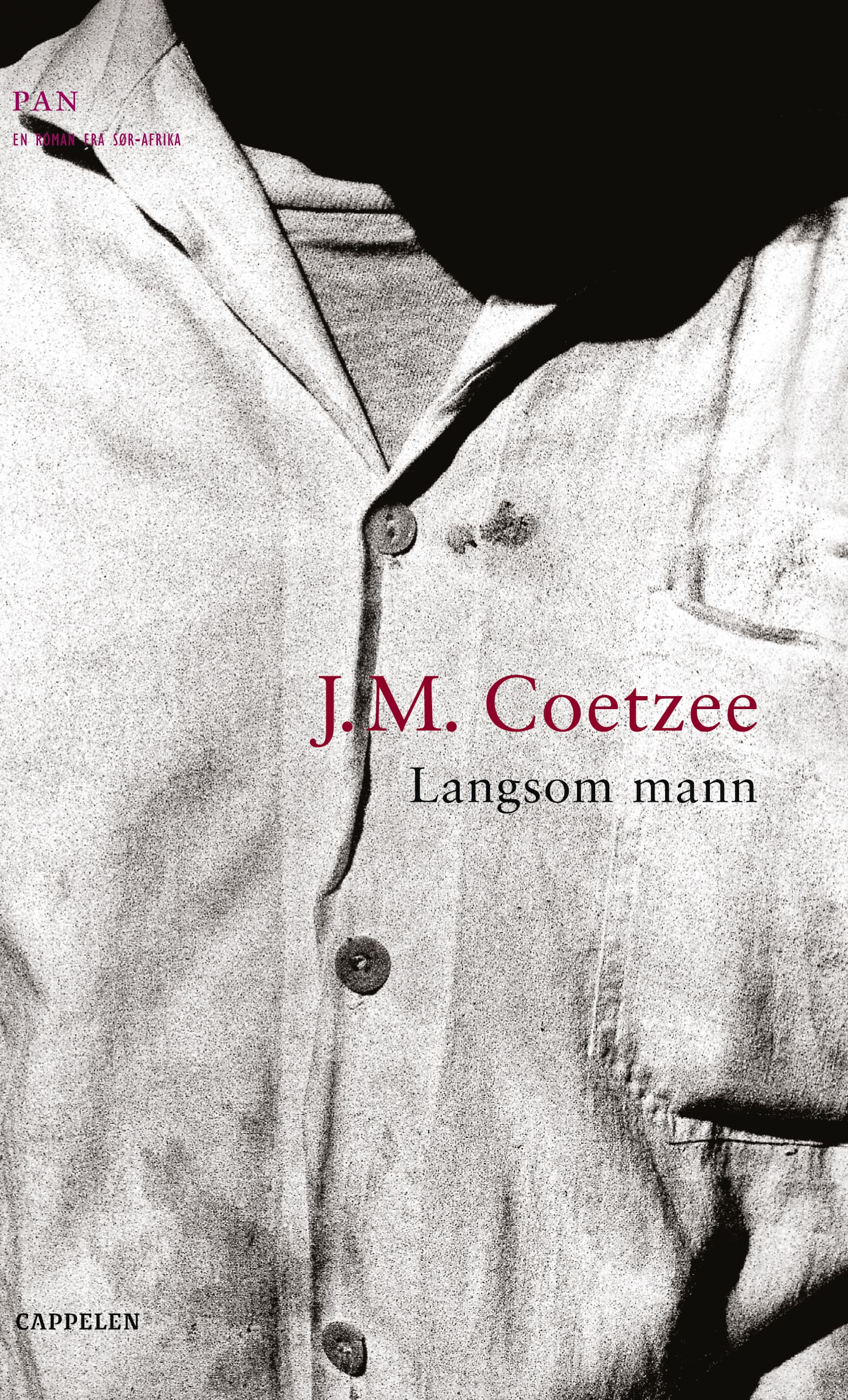 Omslag Langsom mann av J.M. Coetzee (Innbundet)