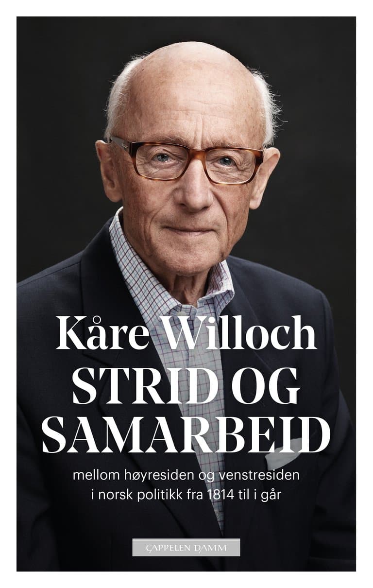 Omslag Strid og samarbeid av Kåre Willoch (Ebok)