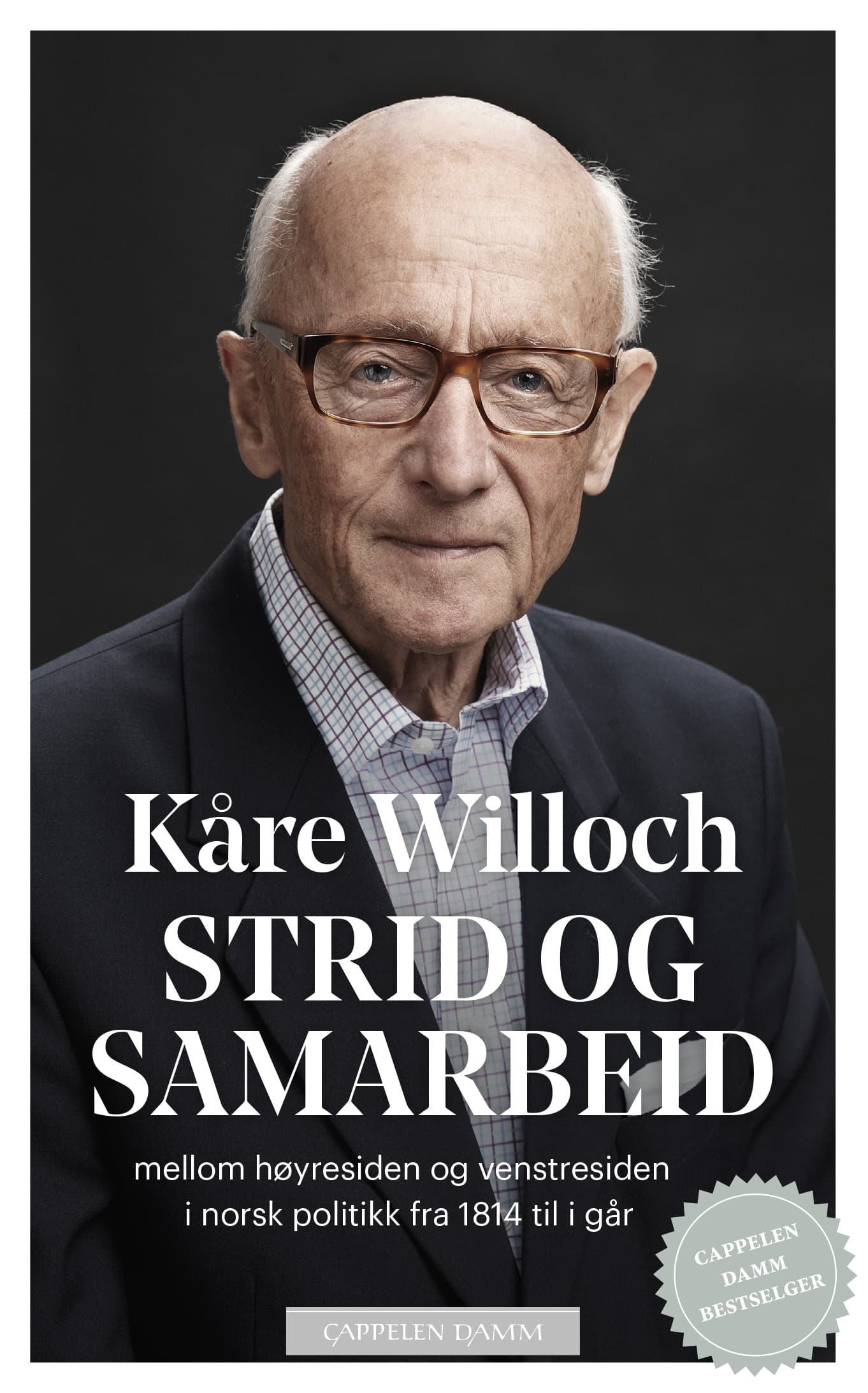 Omslag Strid og samarbeid av Kåre Willoch (Heftet)
