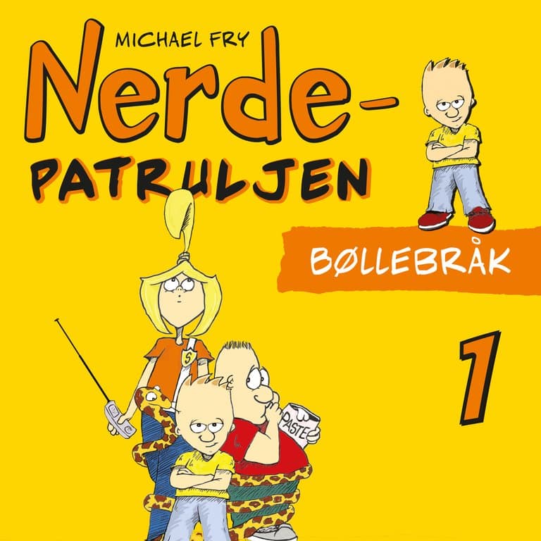 Omslag Bøllebråk av Michael Fry (Lydbok)