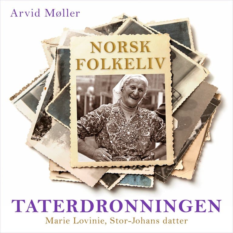 Omslag Taterdronningen - Marie Lovinie, Stor-Johans datter av Arvid Møller (Lydbok)