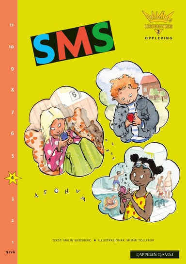 Omslag av "Damms leseunivers 2 Opplevelse: SMS"