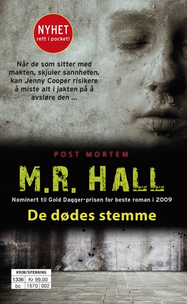 Omslag av "De dødes stemme"