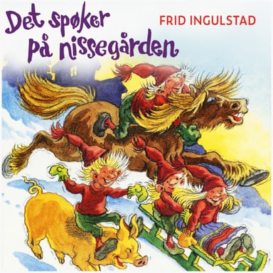 Omslag av "Det spøker på nissegården"