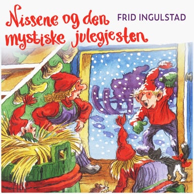 Omslag av "Nissene og den mystiske julegjesten"