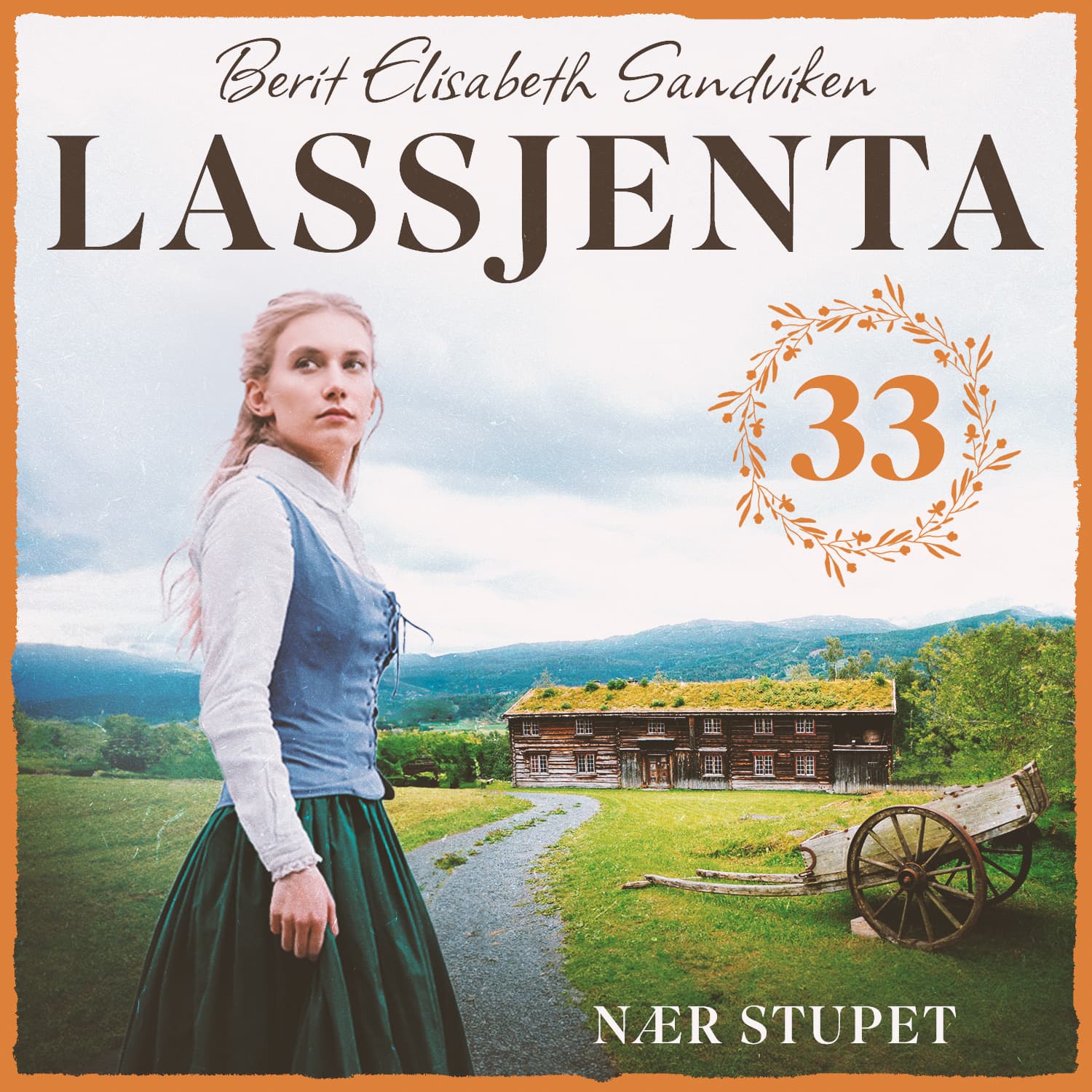 Omslag Nær stupet av Berit Elisabeth Sandviken (Lydbok)