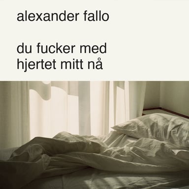 Omslag av "du fucker med hjertet mitt nå"