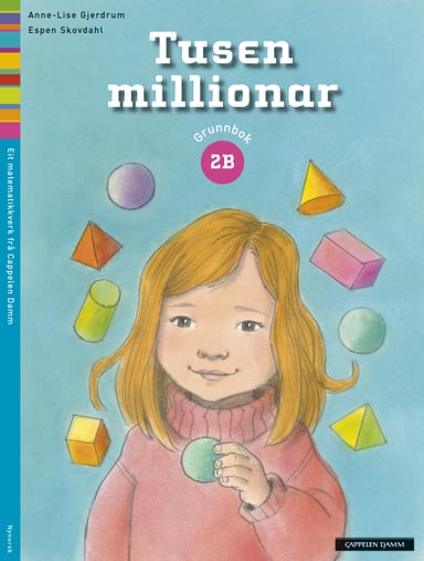 Omslag av "Tusen millionar 2B Grunnbok"
