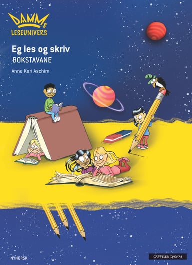Omslag av "Eg les og skriv - Bokstavane"