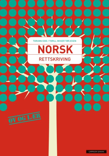 Omslag av "Norsk Rettskriving"