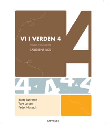 Omslag av "Vi i verden 4 Lærerens bok"